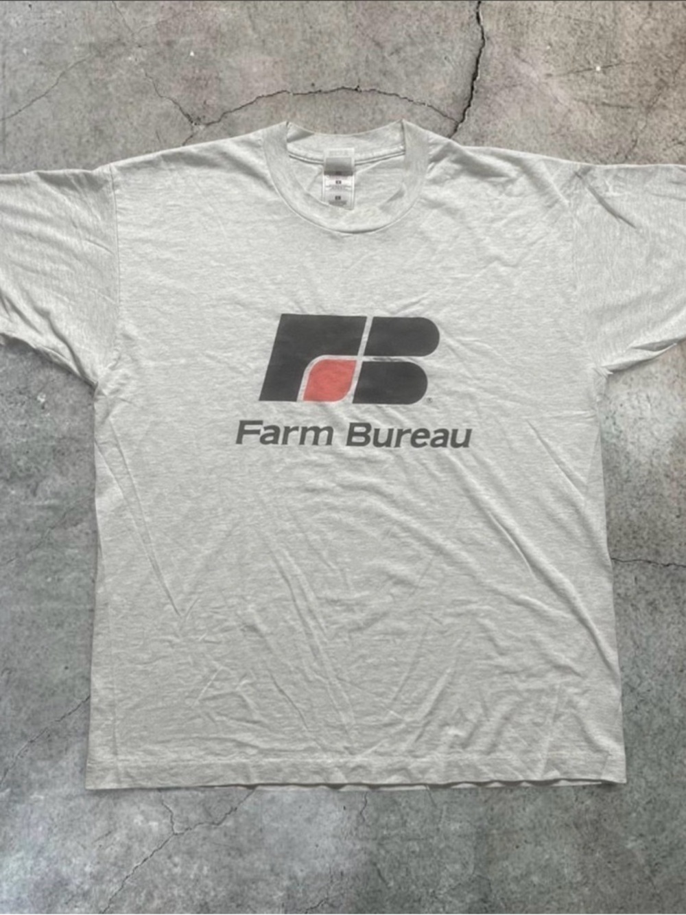 90s Farm Bureau Grey Cotton
T-Shirt